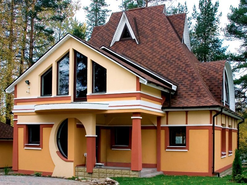 Многоскатная сложная кровля в Рузском районе