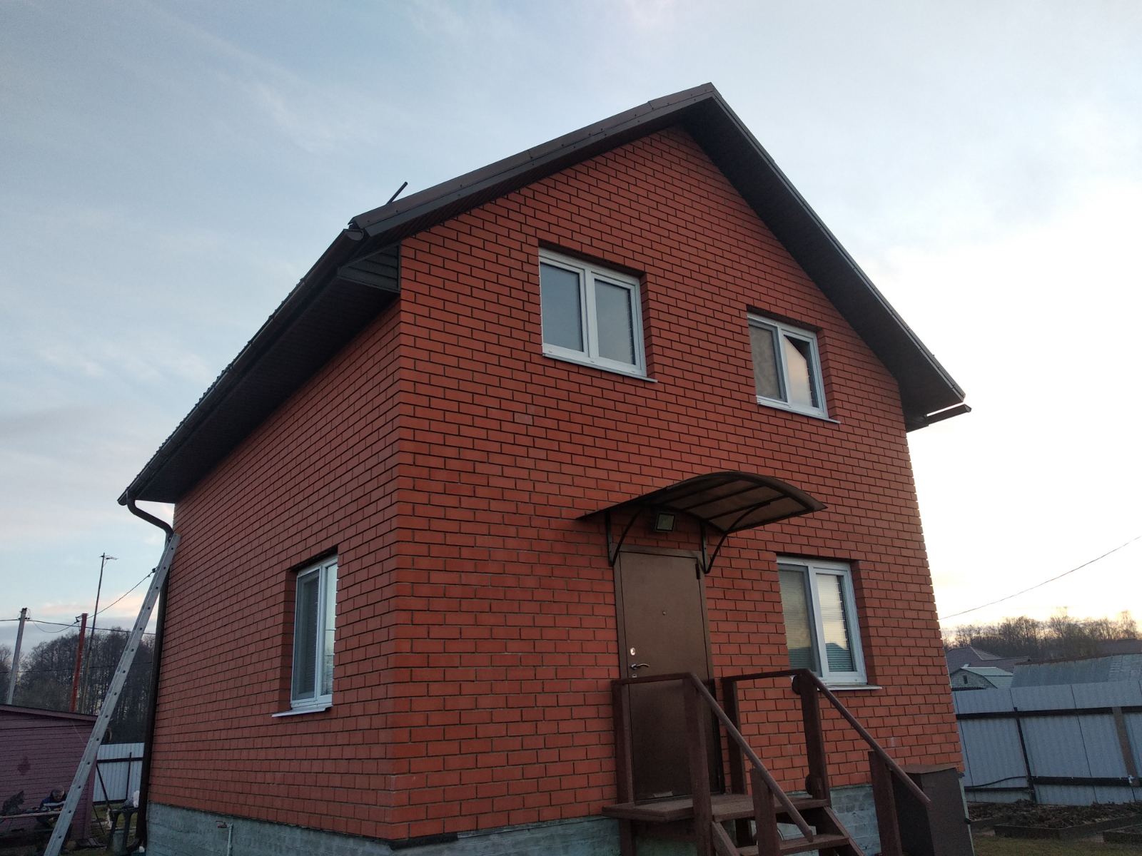 Двускатная кровля в Рузском районе